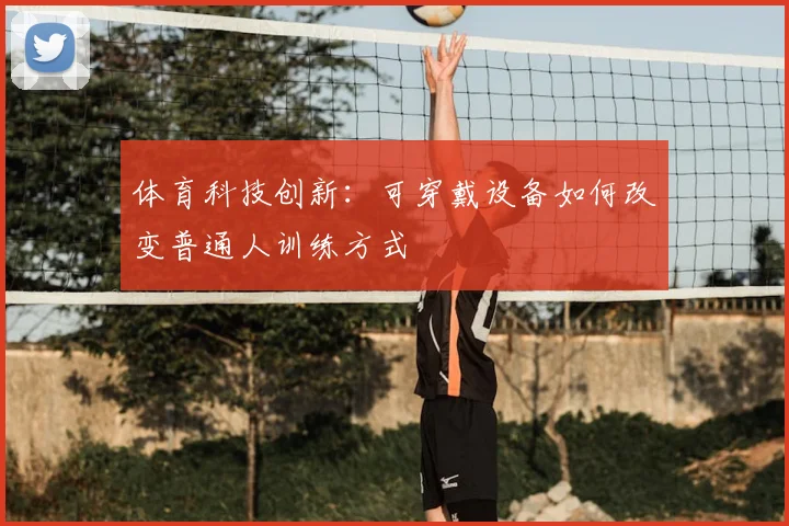 体育科技创新:可穿戴设备如何改变普通人训练方式